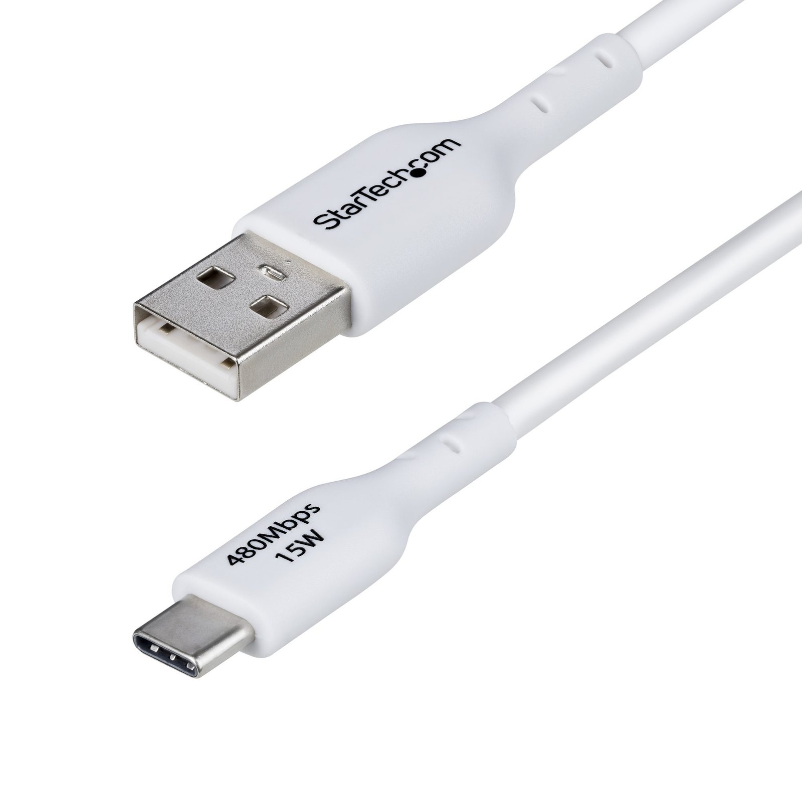 Startech Canada StarTech.com 6ft (1.8m) USB-A to USB-C Charging Cable, Charge & Sync, 3A, USB 2.0, USB2AC6FWHE
