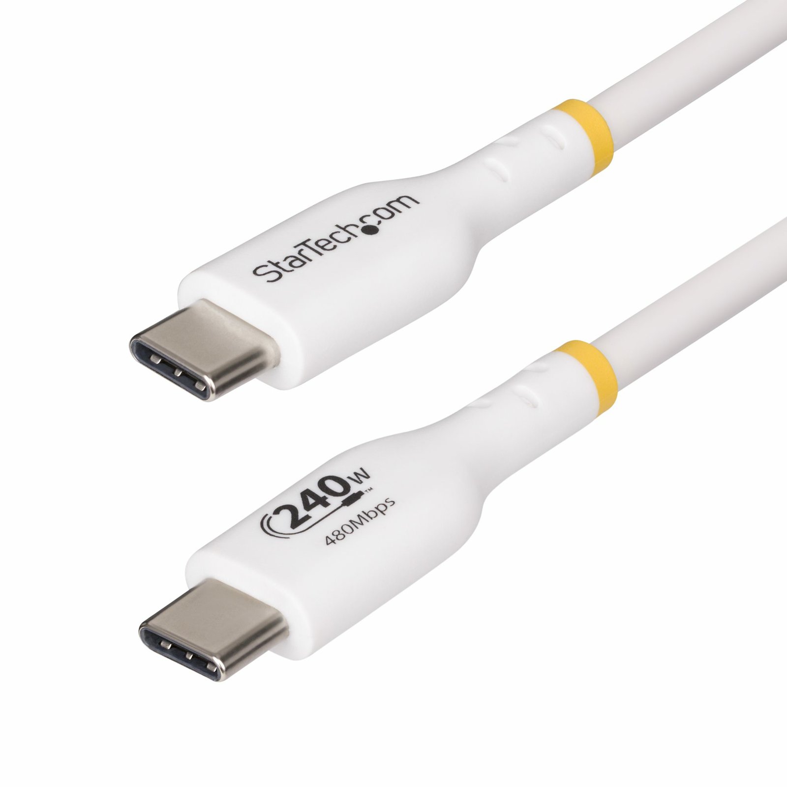 Startech Canada StarTech.com 10ft White USB-C Charging Cable, USB-IF Certified USB C 240W PD EPR, USB2EPR10FW