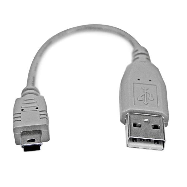 Startech Canada StarTech.com 6in Mini USB 2.0 Cable - A to B USB2HABM6IN