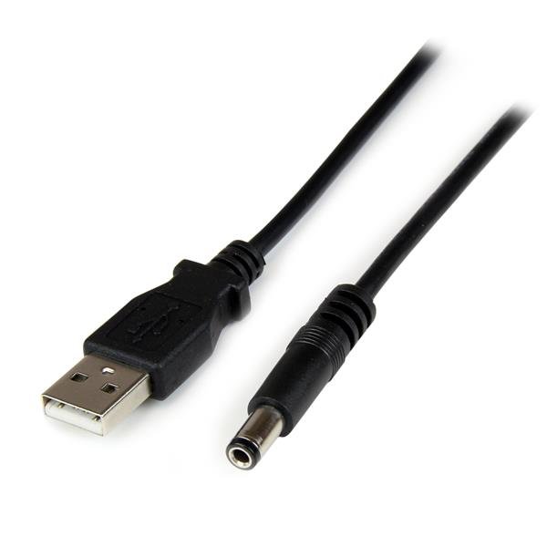 Startech Canada StarTech.com USB to 5.5mm Power Cable - Type N Barrel - 1m USB2TYPEN1M
