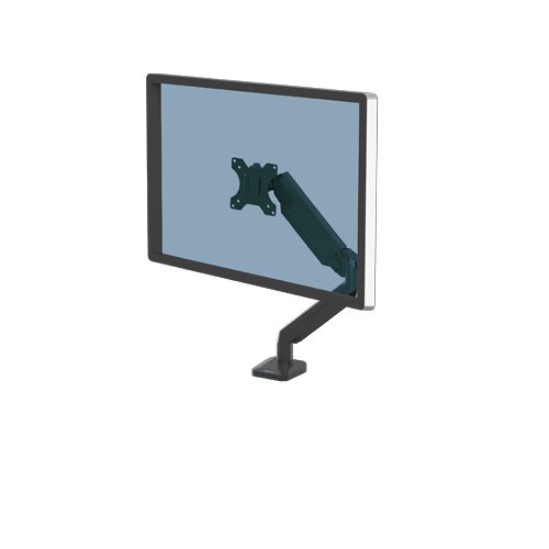 Fellowes Platinum Series Monitor Arm - Mount for 8KG 40 Inch Screens - Adjustable Desk - Tilt 45° 8043301