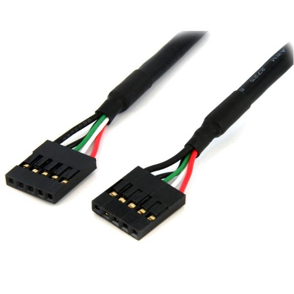 Startech Canada StarTech.com 18in Internal 5 pin USB IDC Motherboard Header Cable – F/F USBINT5PIN