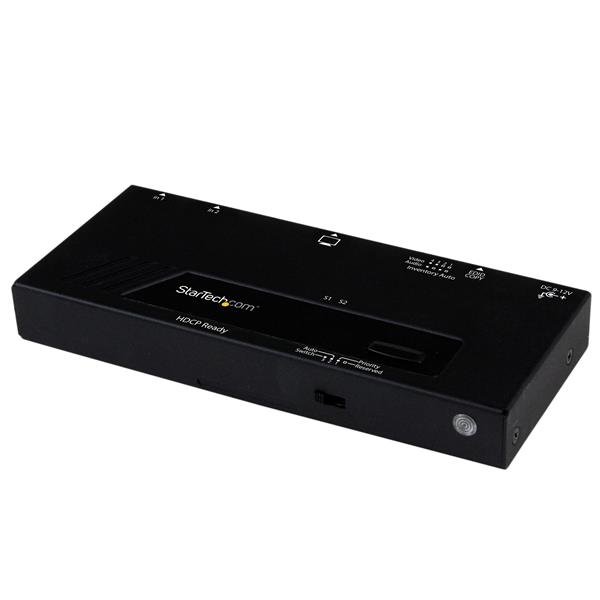 Startech Canada StarTech.com 2 Port HDMI Switch w/ Automatic and Priority Switching - 1080p - TAA
