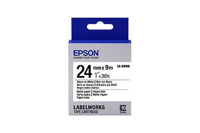 Epson LabelWorks Matte Paper LK self-adhesive label Blue, Grey, White LK-6WBB