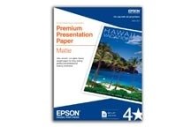 Epson Premium Presentation Paper Matte, Borderless - 8" x 10" - - 50 Sheet S041467
