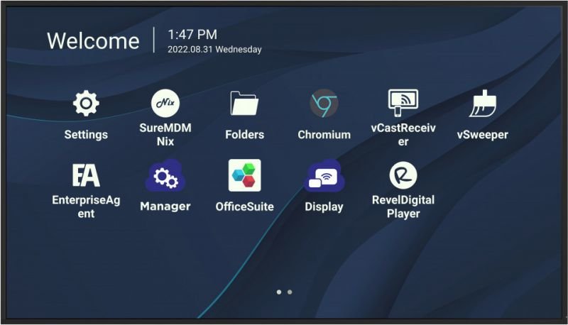 Viewsonic Canada CDE7530 Signage Display 190.5 cm (75") Wi-Fi 450 cd/m² 4K Ultra HD Black Built-in