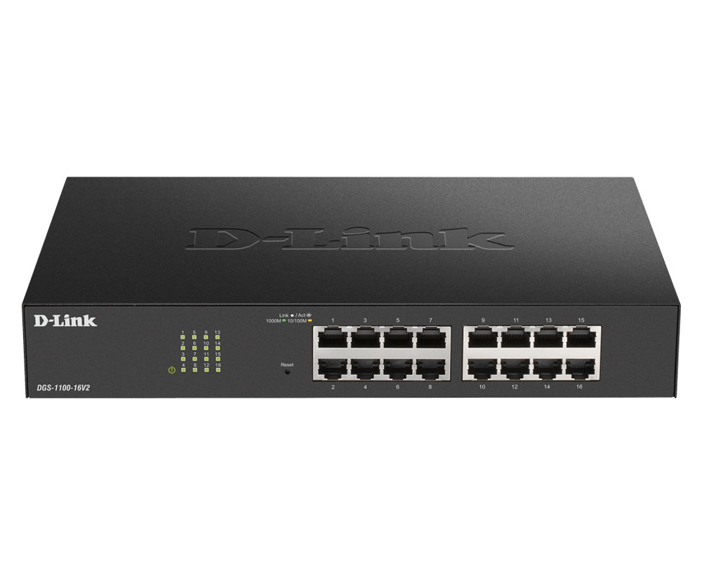 D-Link 24-Port PoE Gigabit Smart Managed Switch DGS-1100-24PV2