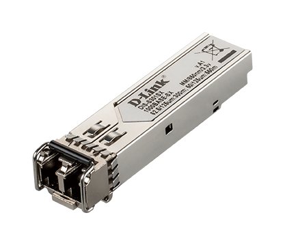 D-Link 1-port Mini-GBIC SFP to 1000BaseSX Industrial Transceiver DISS301SX