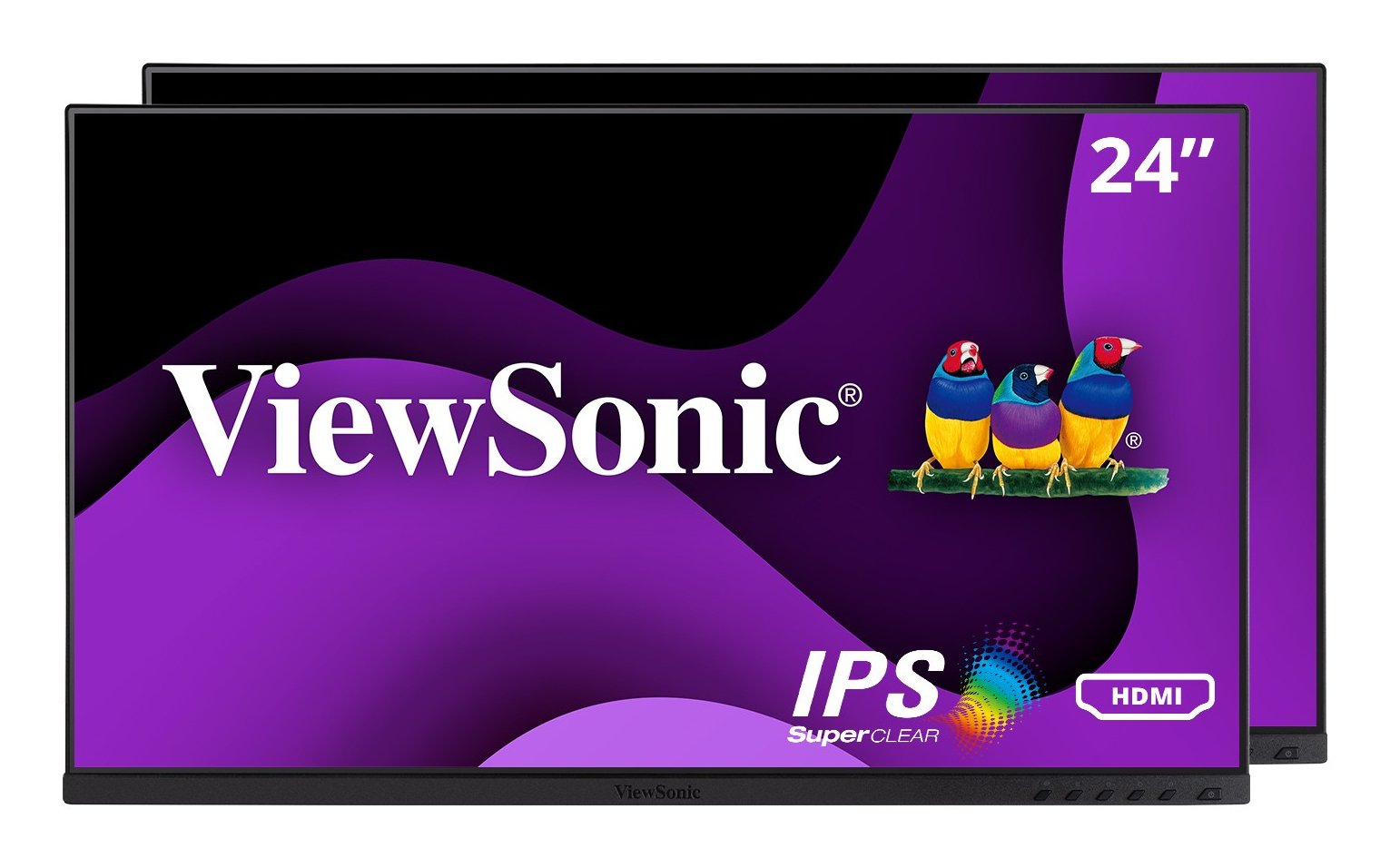 Viewsonic Canada VG Series VG2448A-2_H2 computer monitor 61 cm (24") 1920 x 1080 pixels Full HD LED