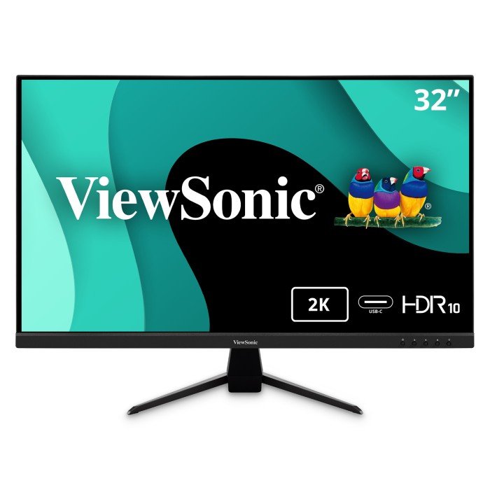 Viewsonic Canada VX3267U-2K computer monitor 81.3 cm (32") 2560 x 1440 pixels Quad HD LED Black