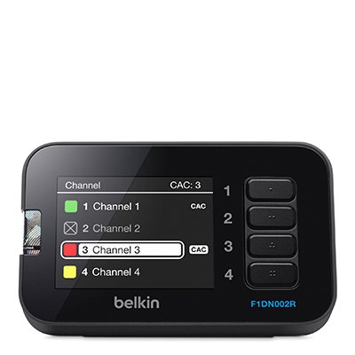 Belkin Linksys F1DN002R remote control Wired KVM Press buttons