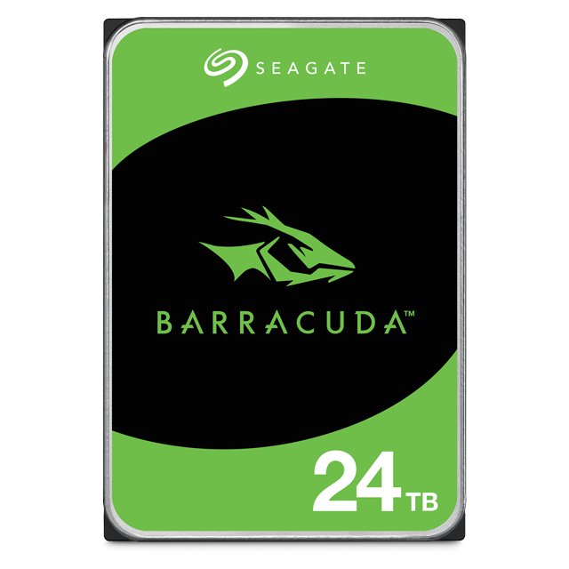 Seagate Barracuda Desktop 24TB HDD internal hard drive 7200 RPM 512 MB 3.5" Serial ATA ST24000DM001