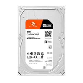 Seagate FireCuda ST8000DX001 internal hard drive 8 TB 7200 RPM 256 MB 3.5" Serial ATA