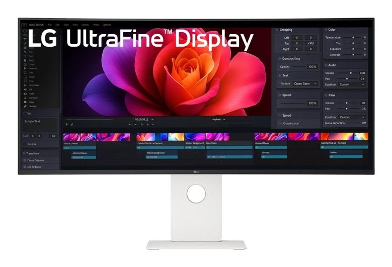 LG 40U990A-W computer monitor 101.6 cm (40") 5120 x 2160 pixels WUHD Black
