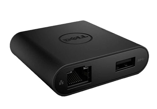 DELL 470-ABNL laptop dock/port replicator Wired USB 3.2 Gen 1 (3.1 Type-C Black