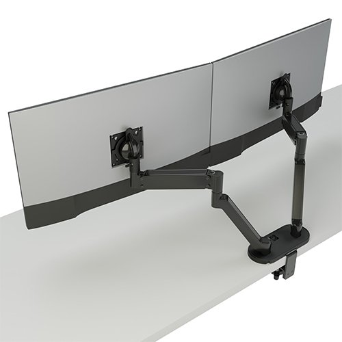 Chief Konc?sTM Monitor Arm Mount, Dual, Black DMA2B
