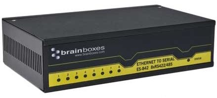 Brainboxes Ethernet 8 Port RS422/485 ES-842