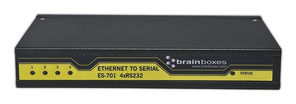 Brainboxes Ethernet 4 Port RS232 ES-701