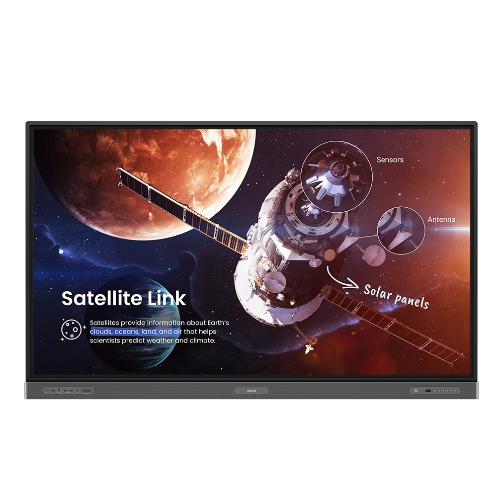 BenQ RP8603 Interactive flat panel 2.18 m (86") LCD Wi-Fi 450 cd/m² 4K Ultra HD Black Touchscreen