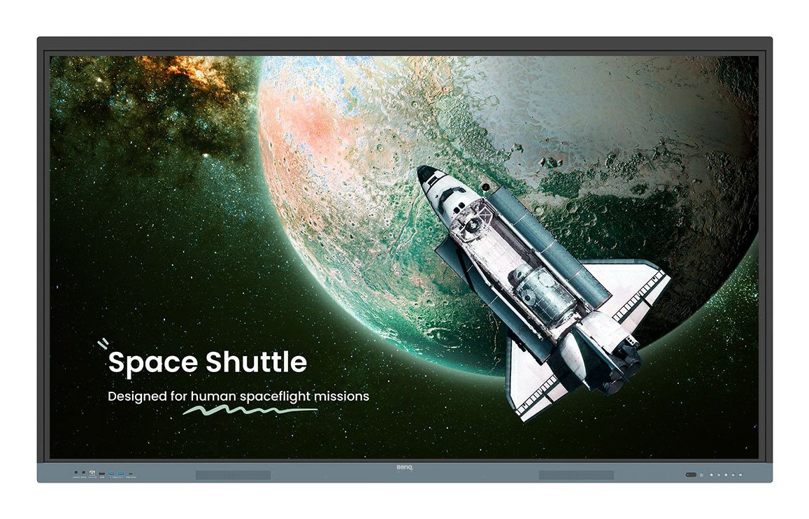 BenQ RE8604 Signage Display Interactive flat panel 2.18 m (86") 450 cd/m² 4K Ultra HD Black, Grey