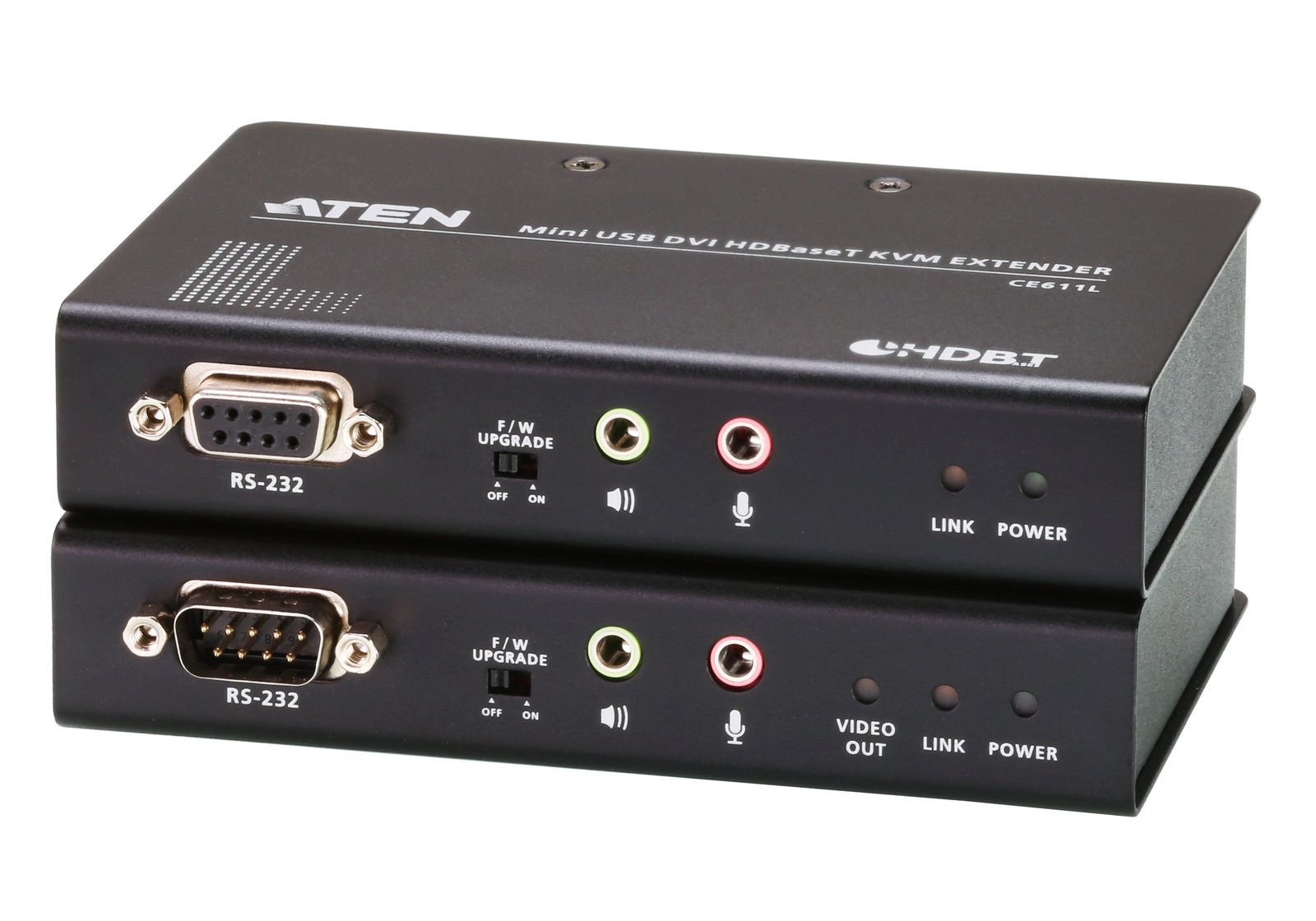ATEN CE611 KVM extender Transmitter & receiver