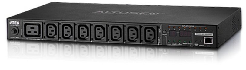 ATEN PE6208 power distribution unit (PDU) 8 AC outlet(s) 1U Black PE6208B