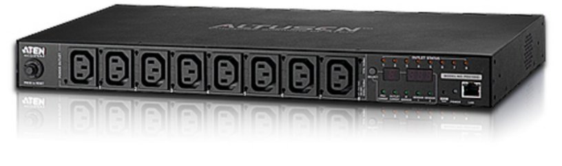 ATEN PE6108 power distribution unit (PDU) 8 AC outlet(s) 1U Black PE6108B