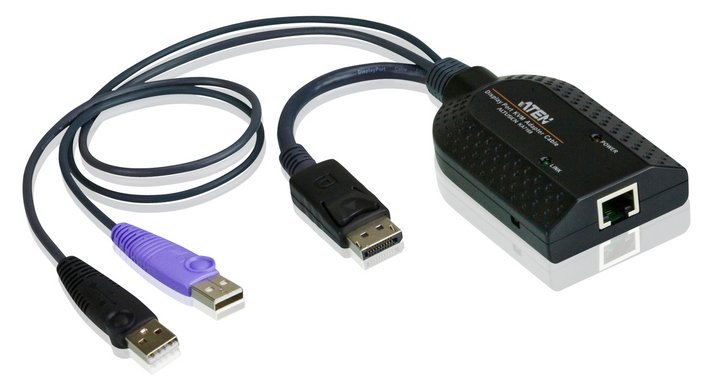 ATEN USB - DisplayPort to Cat5e/6 KVM Adapter Cable (CPU Module) KA7169
