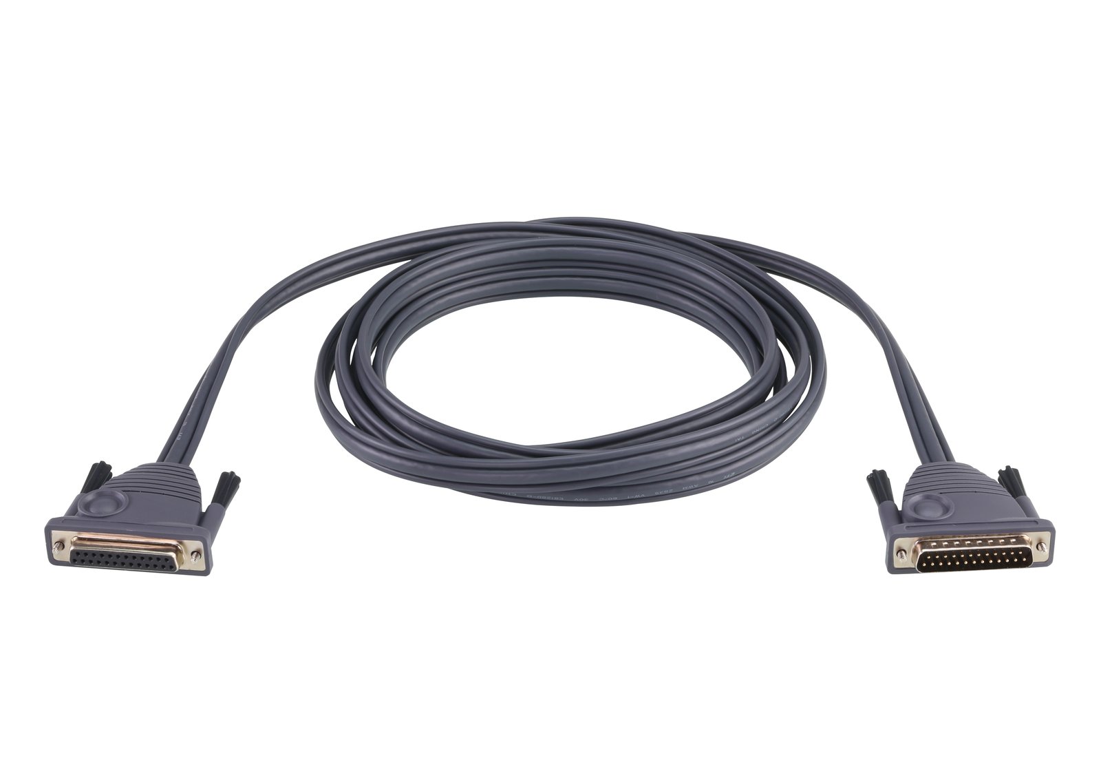 ATEN 0.6m DB25 serial cable Black 2L1700