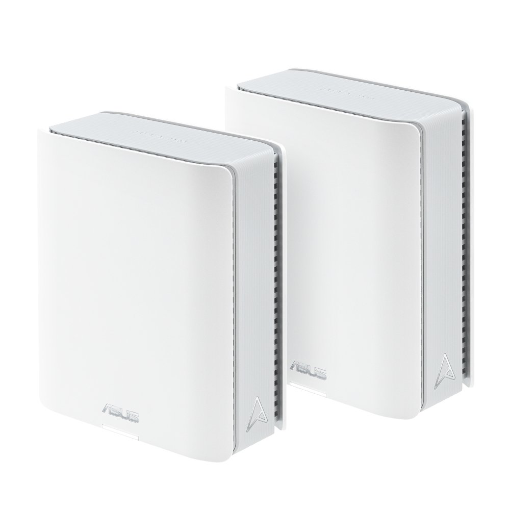 ASUS Zen WiFi BT8 2PK Tri-band (2.4 GHz / 5 / 6 7 (802.11be) White 3 Internal ZENWIFIBT82PK