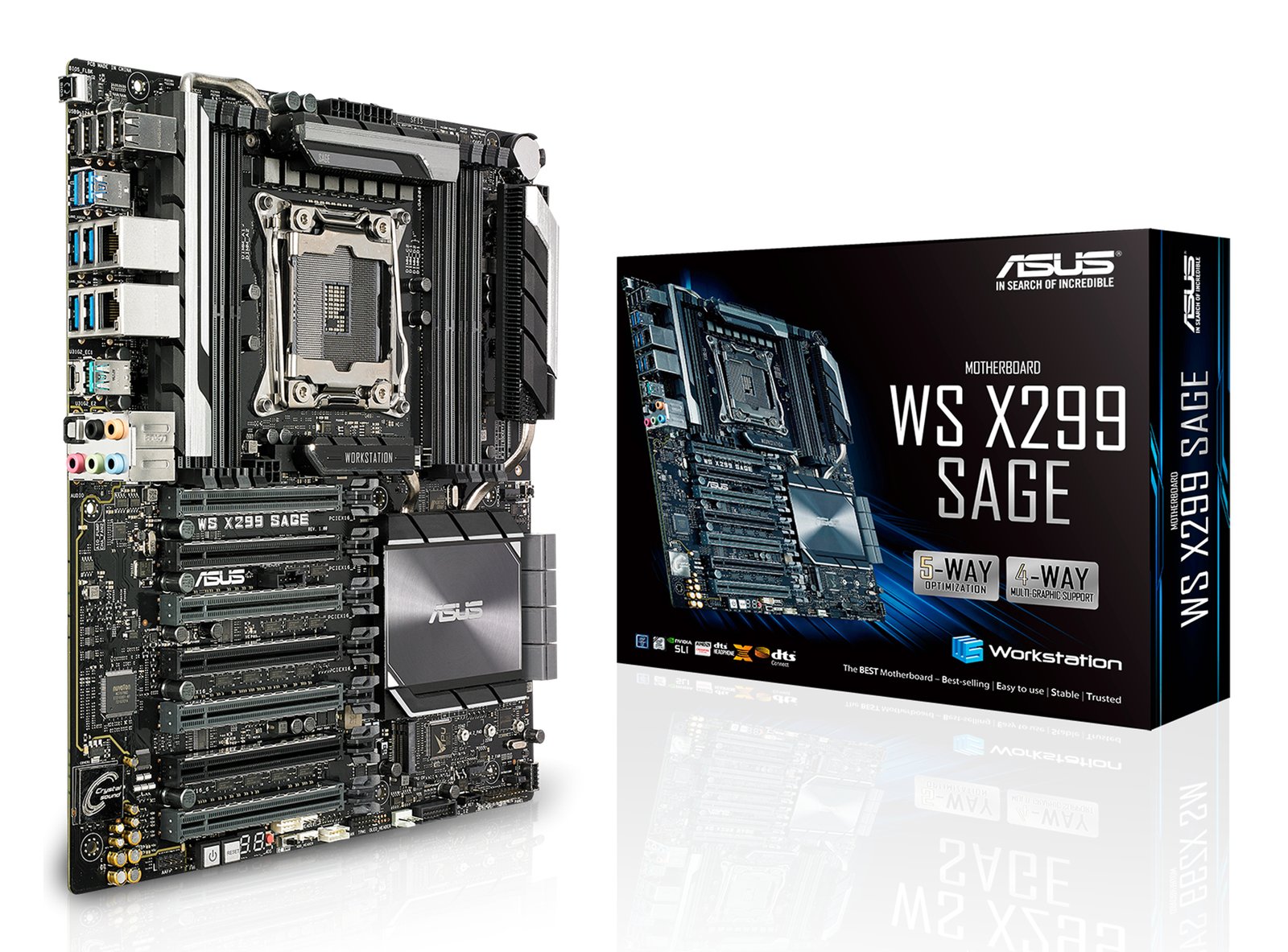 ASUS WS X299 SAGE Intel® LGA 2066 (Socket R4) SSI CEB