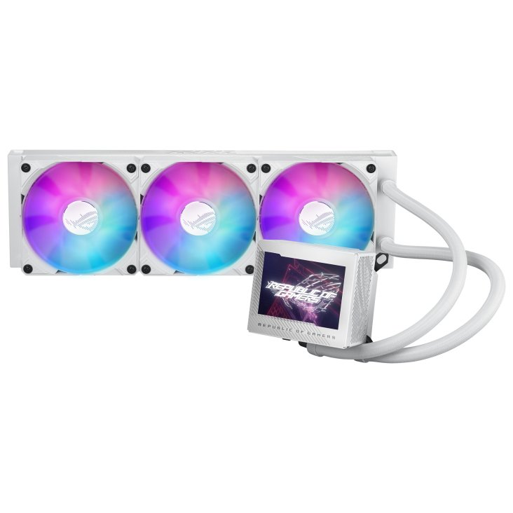 ASUS ROG RYUJIN III 360 ARGB White Edition Processor All-in-one liquid cooler 12 cm 1 pc(s) ROGRYUJN360RGBWHT