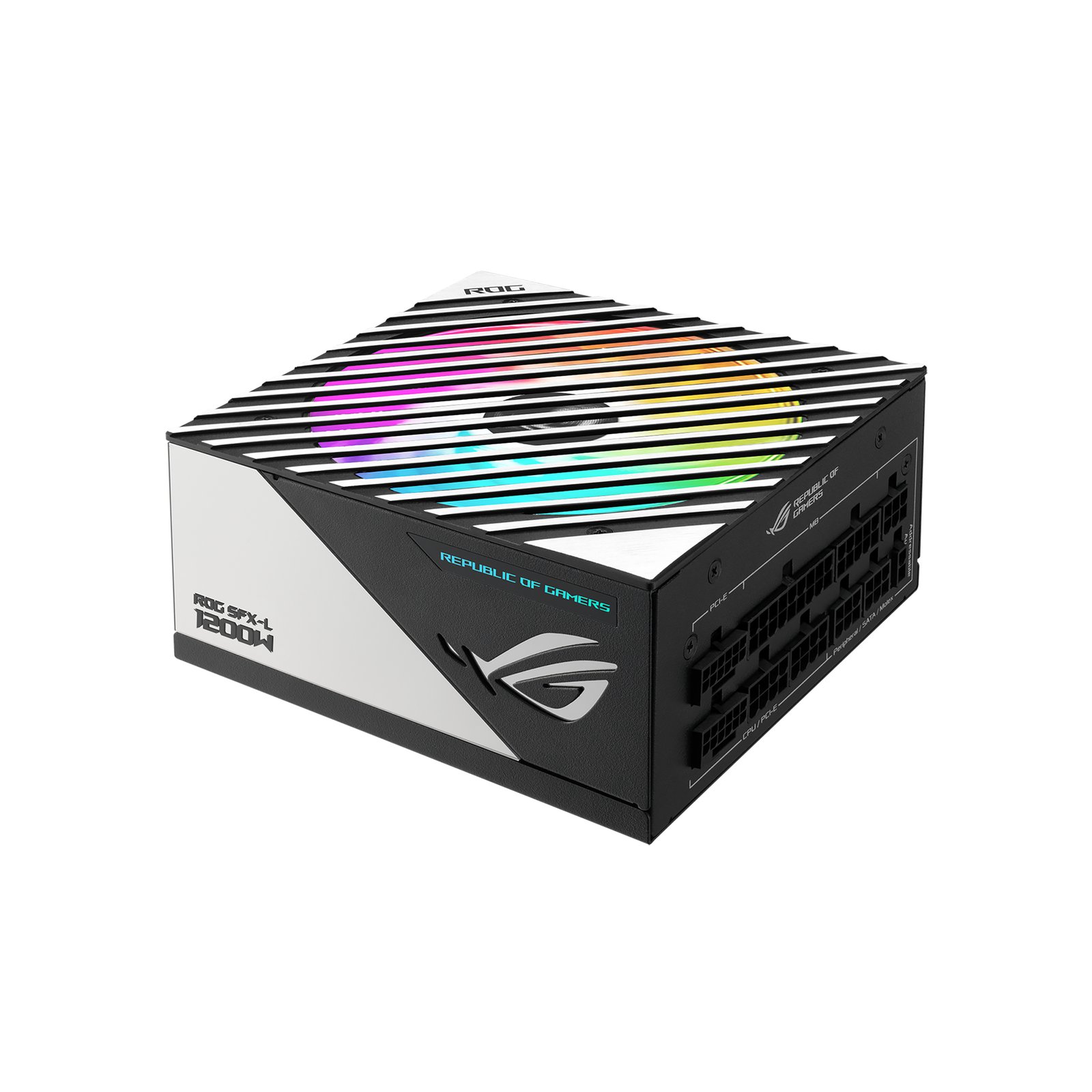 ASUS ROG -LOKI-1200T-SFX-L-GAMING power supply unit 1200 W 20+4 pin ATX Black, Silver ROG-LOKI-1200T-SFX-L