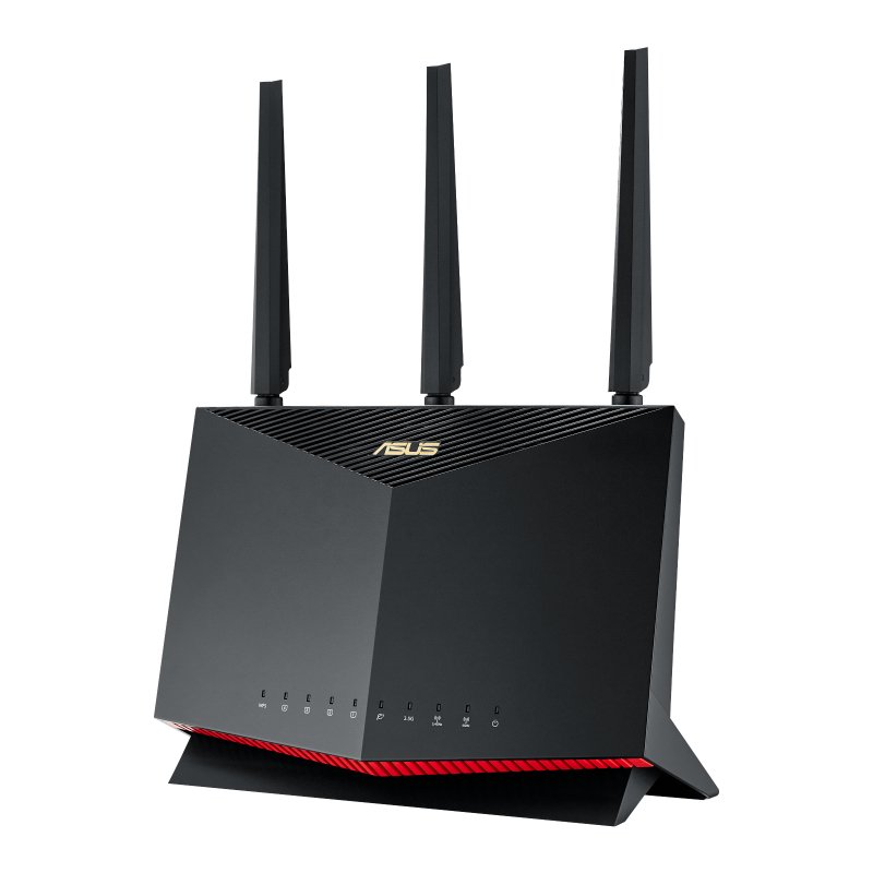 ASUS RT-AX86U Pro wireless router Gigabit Ethernet Dual-band (2.4 GHz / 5 Black RT-AX86UPRO
