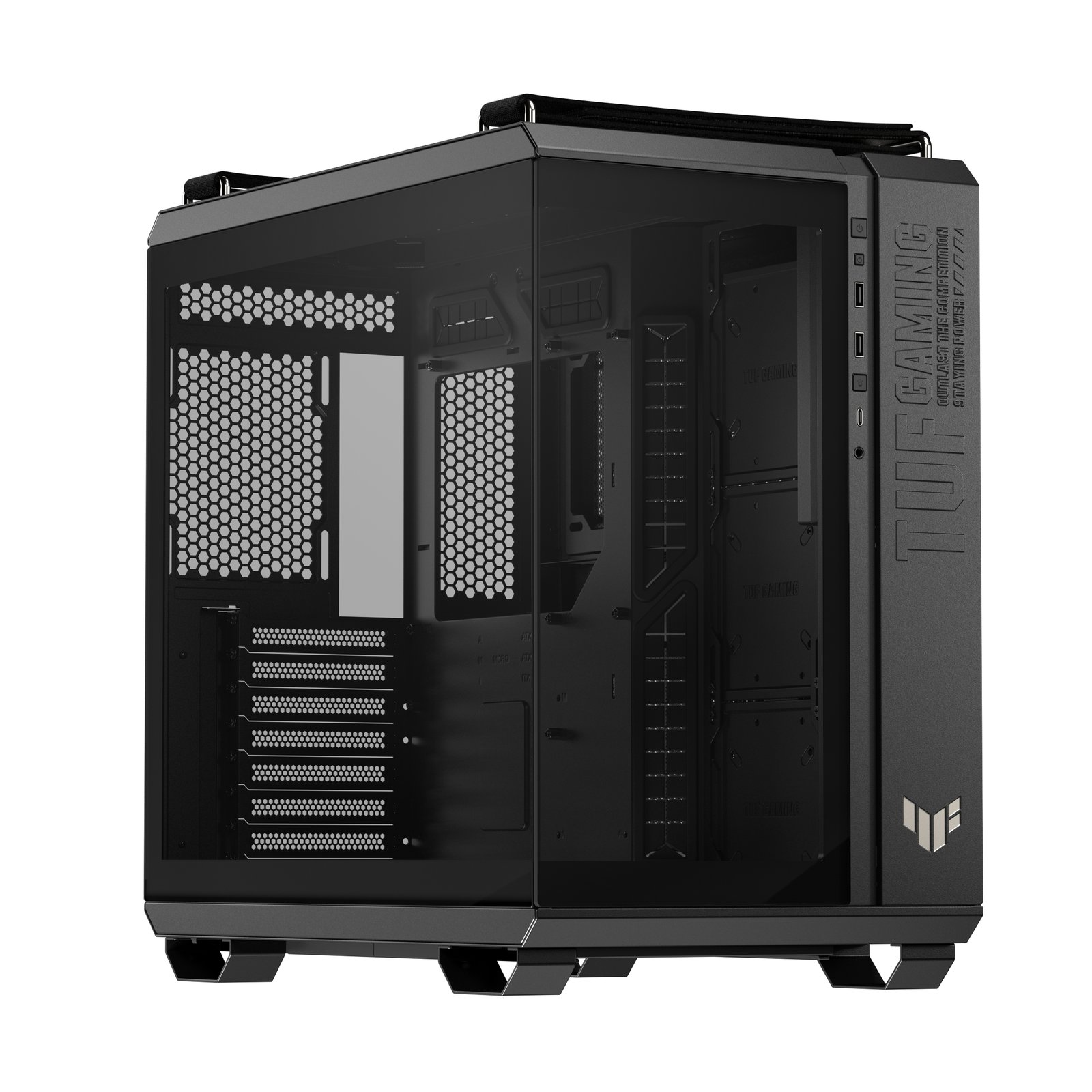 ASUS TUF Gaming GT502 Horizon Midi Tower Black GT502FVBLKTG