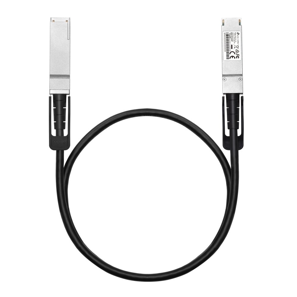 TP-Link Omada SM9220-1M InfiniBand/fibre optic cable QSFP28 Twinax Black