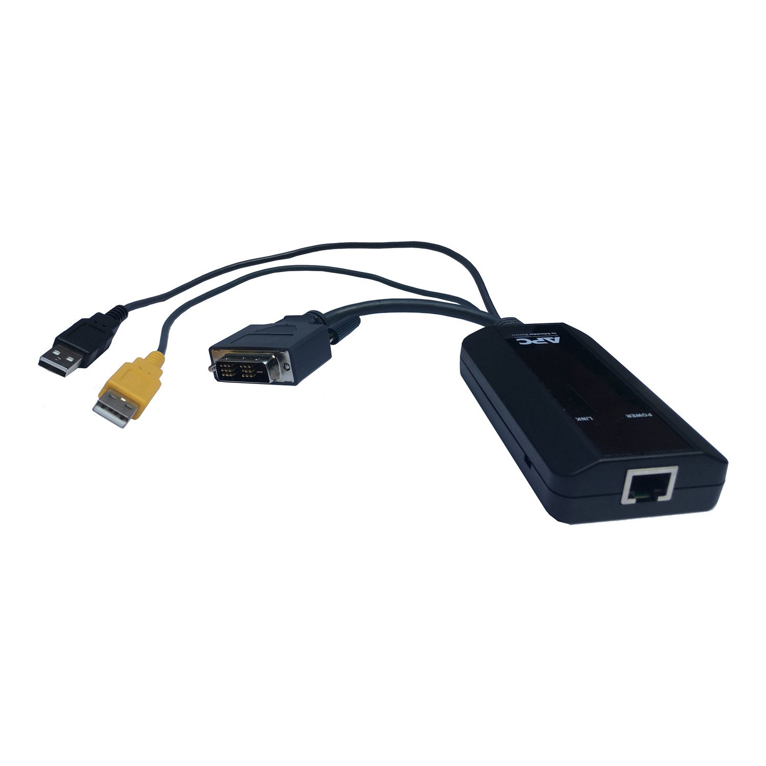 APC by Schneider Electric KVM 2G, SERVER MODULE, DVI WITH VIRTUAL MEDIA AND CAC KVM-DVIVMCAC