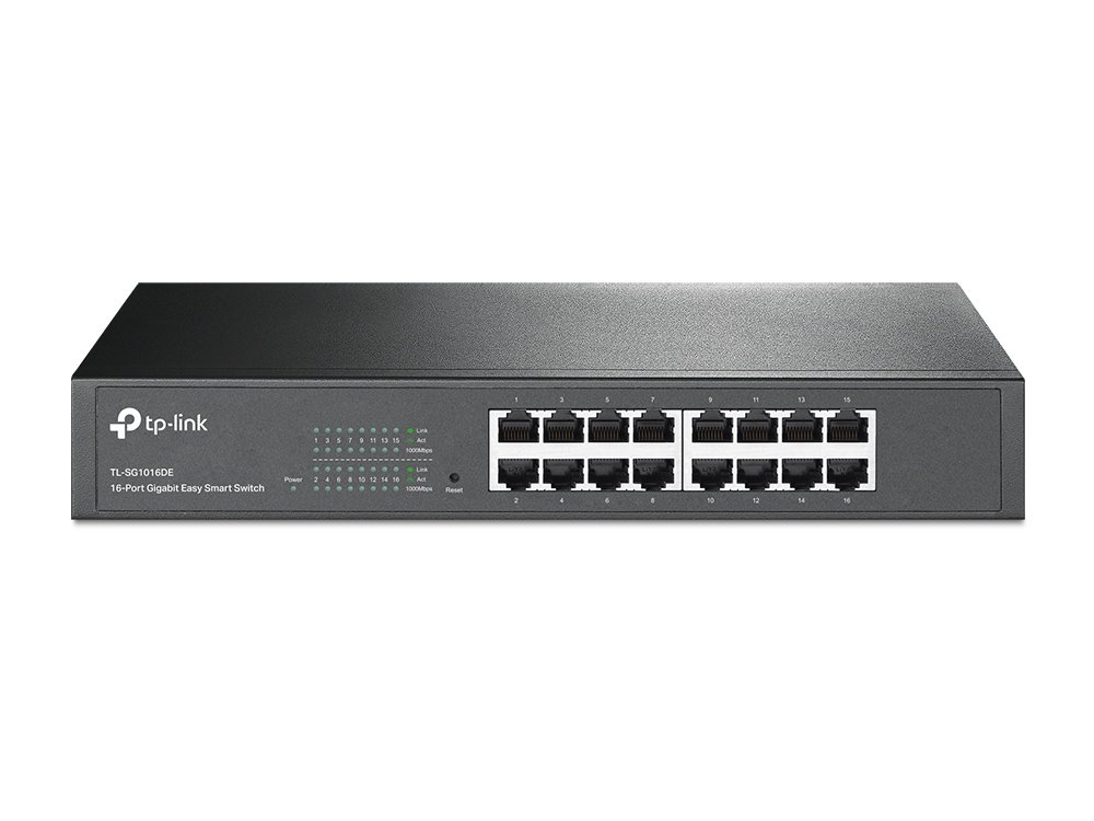 TP-Link 16-Port Gigabit Easy Smart Network Switch TL-SG1016DE