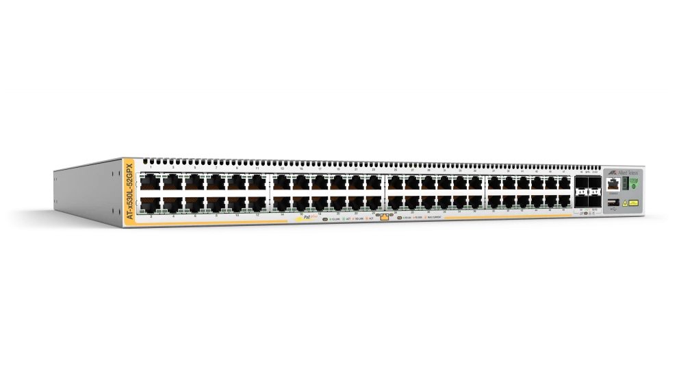 Allied Telesis AT-X530L-52GPX-90 network switch Managed L3 Gigabit Ethernet (10/100/1000) Power