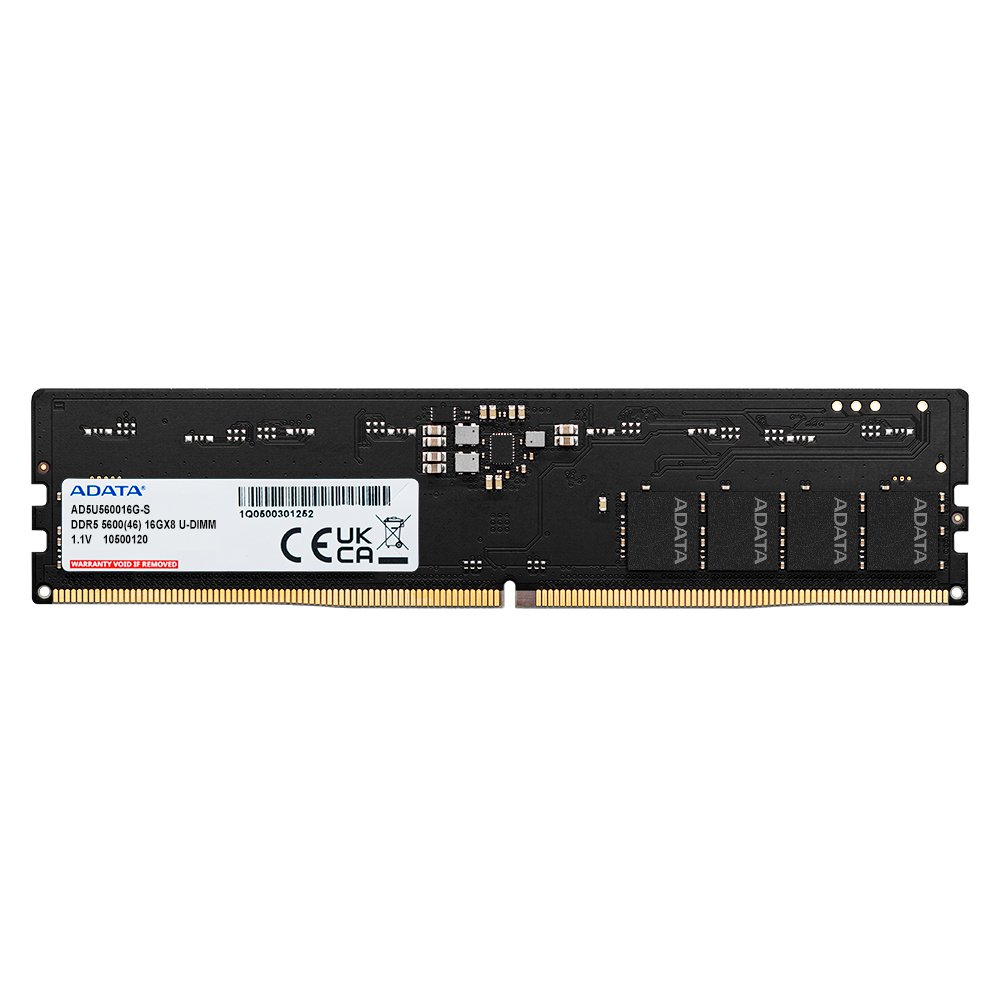 ADATA TECHNOLOGY LA DDR5 5600 U-DIMM memory module 8 GB 2 x 4 288-pin DIMM AD5U56008G-DT