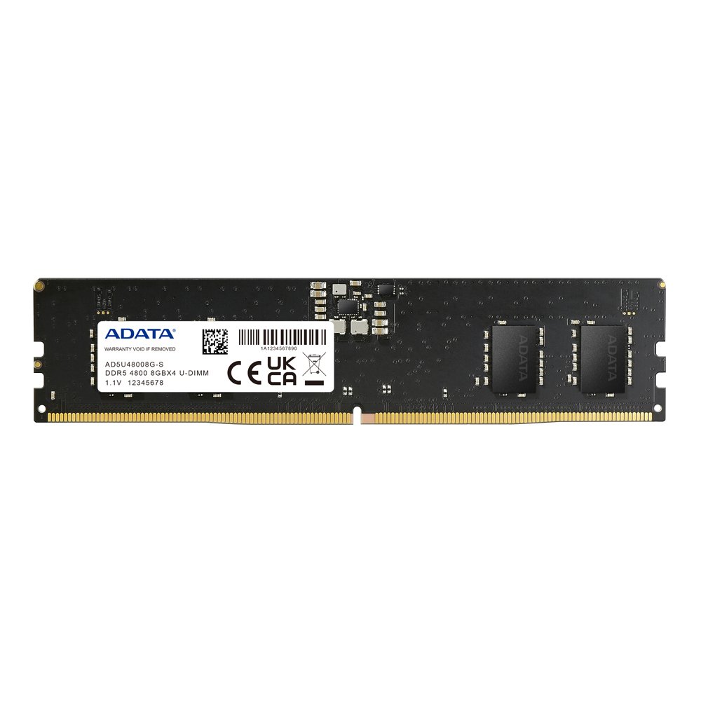 ADATA TECHNOLOGY LA AD5U48008G-S memory module 8 GB 1 x DDR5 288-pin DIMM ECC