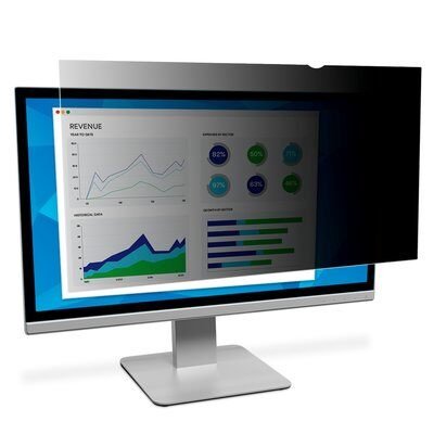 3M PF195W1B display privacy filter 49.5 cm (19.5") Monitor Frameless