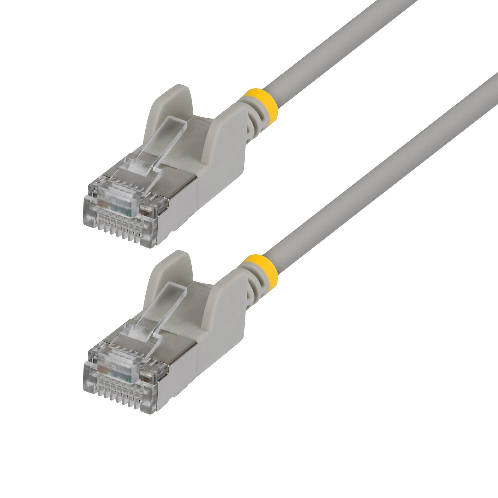 Startech StarTech.com 14ft Gray Ultra Slim Cat6A Ethernet Cable, Snagless, FTP, Pure Bare Copper N6APATSTP34GRS-14FT